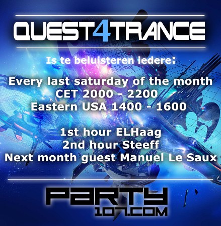 Quest4Trance 005 with ELHaag and DJ Steeff (2011-04-30)