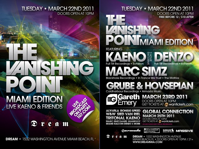 The Vanishing Point Miami Edition LIVE (2011-03-22)