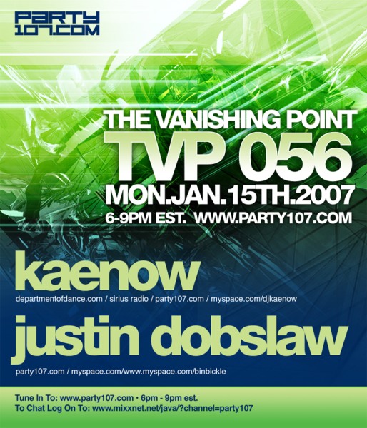 The Vanishing Point 056 with DJ Kaenow and Justin Dobslaw (01-15-07)